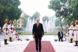 Đại sứ Armenia tại Việt Nam Suren Baghdasaryan. (Ảnh: Thống Nhất/TTXVN)