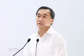 Thứ trưởng Bộ Y tế Trần Văn Thuấn. (Ảnh: TTXVN phát)