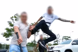 Cơ quan công an nhận định các phim có nội dung bạo lực, cổ xúy bạo lực, gây ảnh hưởng đến đời sống xã hội, đặc biệt là giới trẻ. (Ảnh chụp từ clip)