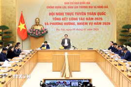 Phó Thủ tướng Bùi Thanh Sơn phát biểu chỉ đạo. (Ảnh: An Đăng/TTXVN)