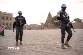 Cảnh sát Nigeria. (Ảnh minh họa: Sputnik/TTXVN)
