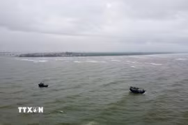 Lực lượng Bộ đội Biên phòng, các phương tiện, đơn vị nỗ lực phối hợp tìm kiếm, cứu nạn. Ảnh minh họa. (Ảnh: TTXVN phát)