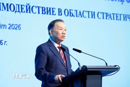 Tổng Bí thư, Chủ tịch nước Tô Lâm phát biểu. (Ảnh: Thống Nhất/TTXVN)