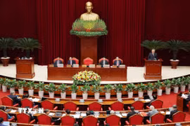 Tổng Bí thư Tô Lâm phát biểu khai mạc Hội nghị lần thứ 11 Ban Chấp hành Trung ương Đảng khóa XIII. (Ảnh: TTXVN)