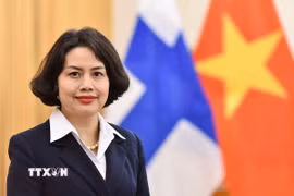 Đại sứ Việt Nam tại Cộng hòa Phần Lan, Phạm Thị Thanh Bình. (Ảnh: TTXVN phát)
