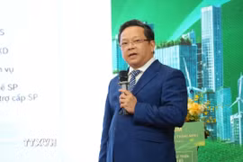 Phó Trưởng Ban Chính sách, chiến lược Trung ương Nguyễn Đức Hiển. (Ảnh: Sỹ Tuyên/TTXVN)