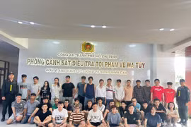 Các đối tượng bị bắt giữ. (Ảnh: Công an cung cấp)