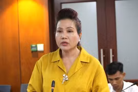 Cựu Tổng giám đốc Công ty Vàng bạc đá quý Sài Gòn (SJC) Lê Thuý Hằng.