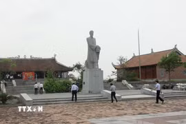 Khu lưu niệm Nhà bác học Lê Quý Đôn tại xã Lê Quý Đôn, tỉnh Hưng Yên. (Ảnh: Thế Duyệt/TTXVN)