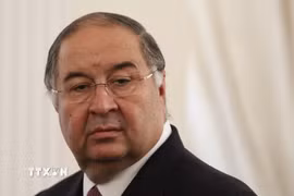 Ông trùm kim loại người Uzbekistan gốc Nga Alisher Usmanov. (Ảnh: AFP/TTXVN)