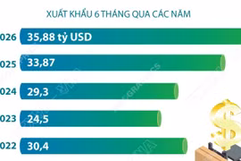 6 tháng của năm 2026, xuất khẩu nông, lâm, thủy sản đạt gần 35,9 tỷ USD