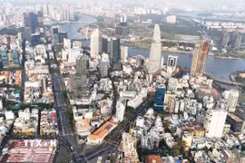 Một góc Thành phố Hồ Chí Minh. (Ảnh: Hồng Đạt/TTXVN)