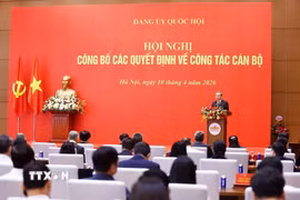 Tổng Bí thư, Chủ tịch nước Tô Lâm phát biểu giao nhiệm vụ. (Ảnh: Doãn Tấn/TTXVN)