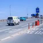 Triển khai phương án phạt nguội xe vi phạm trên cầu Nhật Tân 