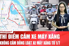 Hà Nội không cấm đồng loạt xe máy xăng trong Vành đai 1 từ ngày 1/7