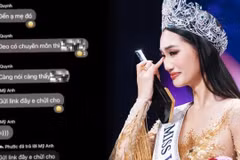 Hoa hậu Miss Universe Vietnam 2026 xin lỗi vụ nhóm chat "nói xấu" giám khảo