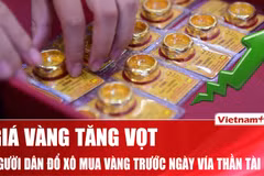 Cơn sốt vàng nhẫn đẩy giá tăng vọt trước ngày Vía Thần tài 2026