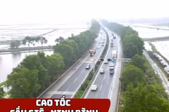 Cao tốc Cầu Giẽ - Ninh Bình giảm tốc độ tối đa xuống 100 km/h