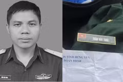 Thiếu tá nhảy xuống sông cứu người được truy thăng quân hàm Trung tá 