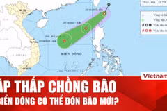 Áp thấp nhiệt đới mới xuất hiện sau khi bão Fengshen vừa tan