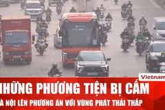 Xe xăng dầu nào bị cấm hoặc hạn chế vào Vành đai 1 thành phố Hà Nội kể từ ngày 1/7?