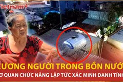 Phát hiện bộ xương người trong bồn nước ở Đồng Nai 