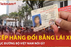 Người dân ồ ạt đi đổi bằng lái xe, Cục Đường bộ Việt Nam nói gì? 