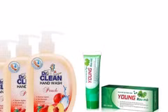 Bộ Y tế thu hồi sữa rửa tay Dr. Clean và kem rau má Young do sai công thức 