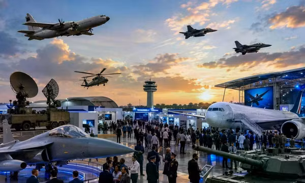 Ấn Độ trình diễn công nghệ hàng không, quốc phòng thế hệ mới tại triển lãm AEDEX+AIRPORT 2026