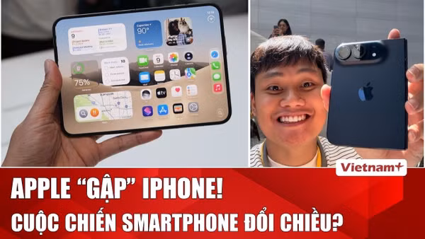 iPhone Duo sẽ thay đổi cuộc đua smartphone màn hình gập? 