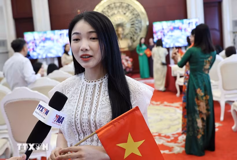 Lưu học sinh Việt Nam tại Trung Quốc. (Ảnh minh họa: Công Tuyên/TTXVN)