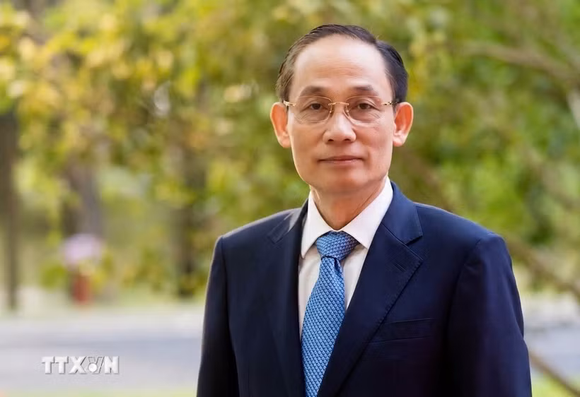 Bộ trưởng Bộ Ngoại giao Lê Hoài Trung. (Ảnh: TTXVN phát)
