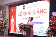 Khai giảng năm học 2026-2027: Hơn 2,3 triệu học sinh Hà Nội háo hức đến trường