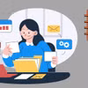 Thay vì ngồi xuống để tập trung vào công việc từ 9 giờ sáng đến 5 giờ chiều, những mẹo như gõ bàn phím thật to, đeo tai nghe, liên tục ghi chép hay chăm chú nhìn máy tính với dáng vẻ "ngập trong deadline" được chia sẻ rầm rộ trên mạng xã hội. (Nguồn: Vietnam+)