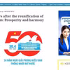 Ngày 21/4, trang tin điện tử của báo Khmer Times đưa bài viết ca ngợi chiến thắng lịch sử 30/4/1975 của Việt Nam với tiêu đề “Việt Nam sau 50 năm sau thống nhất đất nước: Thịnh vượng và hòa hợp” (ảnh chụp màn hình). (Ảnh: TTXVN phát)