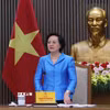 Phó Thủ tướng Phạm Thị Thanh Trà phát biểu chỉ đạo. (Ảnh: Lâm Khánh/TTXVN)