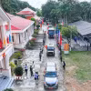 Cán bộ, chiến sỹ Đội K92, Đội K93 tỉnh An Giang xuất quân, lên đường sang Campuchia, tiếp tục hành trình tìm kiếm, quy tập và đưa hài cốt các liệt sỹ trở về đất Mẹ. (Ảnh: Văn Sĩ/TTXVN)
