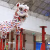 Màn so tài đặc sắc của các đội thi Lân. (Ảnh: Văn Dũng/TTXVN)