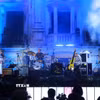 Các nghệ sỹ biểu diễn trong đêm khai mạc Liên hoan nhạc Jazz quốc tế Hà Nội - Hanoi Jazztival 2026. (Ảnh: Khánh Hòa/TTXVN)