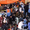 Hiện trường vụ giẫm đạp ở Itaewon, Hàn Quốc đêm 29/10/2022. (Ảnh: Yonhap/TTXVN)