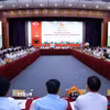 Hội nghị sơ kết công tác 6 tháng đầu năm, triển khai nhiệm vụ trọng tâm 6 tháng cuối năm 2026 của ngành Nội vụ. (Ảnh: Văn Điệp/TTXVN)