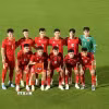 Các cầu thủ U23 Việt Nam. (Ảnh: Nguyễn Tuyến/TTXVN)