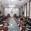Quang cảnh chương trình đối thoại với doanh nghiệp Việt Nam. (Ảnh: Minh Hưng/TTXVN)