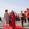 Phó Chủ tịch nước Võ Thị Ánh Xuân đến thủ đô Tbilisi, bắt đầu thăm chính thức Gruzia. (Ảnh: Tâm Hằng/TTXVN)