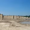 Mỏ cát bị tạm dừng hoạt động do chưa đáp ứng yêu cầu giám sát. (Ảnh: Trịnh Duy Hưng/TTXVN)
