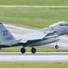 Máy bay chiến đấu F-15. (Ảnh minh họa. Nguồn: Kyodo/TTXVN)