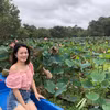 Du khách khám phá rừng tràm Trà Sư. (Nguồn: Vietnam+)