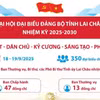 Đại hội đại biểu Đảng bộ tỉnh Lai Châu nhiệm kỳ 2025-2030