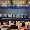 Các đại biểu tham dự khai mạc Triển lãm-Hội nghị du lịch MICE EXPO 2025. (Ảnh: Ngọc Bích/TTXVN)