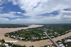 Chuyển đổi xanh phải gắn với công bằng xã hội, xóa đói giảm nghèo, bảo đảm không ai bị bỏ lại phía sau. (Ảnh: Hoài Nam/Vietnam+)
